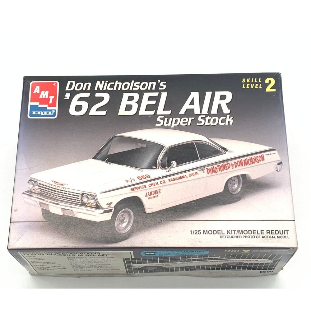 AMT 1962 BelAir SS Don Nicholson MODEL
